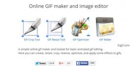 خدمة لتحرير صور GIF المتحركة أونلاين