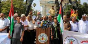 النضال الشعبى تشارك فى مسيرة دعم واسناد المرابطين فى الاقصى