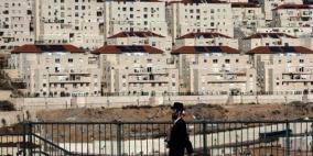 المصادقة على بناء 2500 وحدة استيطانية خلال شهر