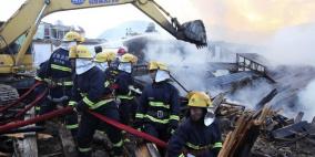 حريق يلتهم بلدة عمرها أكثر من ألف سنة في منطقة التبت