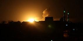 غارة إسرائيلية تستهدف أرض زراعية بغزة