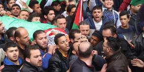 الخليل تشيع شهيديها جابر والجنيدي