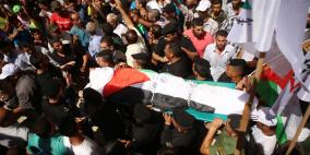 جماهير غاضبة تشيع جثمان الشهيد سعد دوابشة