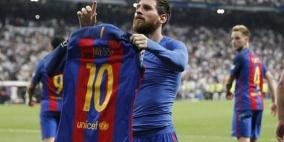 ميسي.. ساحر حتى في احتفاله