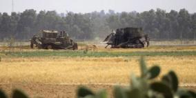 توغل محدود لآليات الاحتلال شرق خانيونس