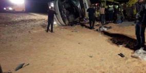 الإعلان عن اسماء المعتمرين الذين قضوا بحادث الحافلة