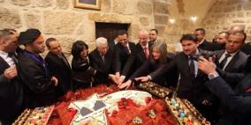 الرئيس يشارك باحتفالات الميلاد في بيت لحم