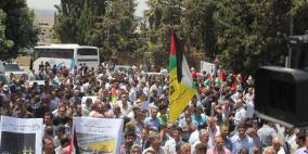 رام الله: وقفة تضامنية مع الاسرى المضربين امام مقر مجلس الوزراء
