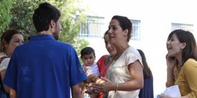 اعلان نتائج التوجيهي لعام 2012 في مدينة رام الله