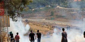 إصابة طفل وشاب واختناق العشرات بمواجهات في النبي صالح