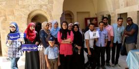 مبادرة "حلوة يا بلدي" تتجول بين أثار غزة