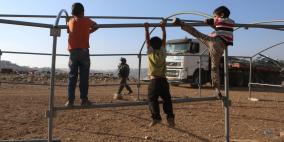 الاحتلال يصادر 6 بركسات سكنية للبدو قرب بلدة جبع شمال القدس