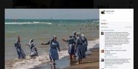 إمام يرد على منع الـ"بوركيني" بصورة لراهبات في البحر
