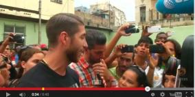 شاهد .. زيارة راموس إلى كوبا تصيب سكان هافانا بالجنون