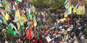 تشييع جثمان الشهيدة دوابشة