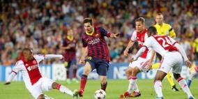 برشلونة "يقضي" على أياكس بـ"هاتريك" ميسي
