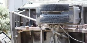 حادث سير صباح هذا اليوم في مدينة رام الله