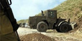 مصادرة شبكات ري في البقعة شرق الخليل