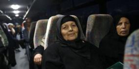 عدد من أهالي أسرى غزة يزورون أبنائهم في "ايشل"