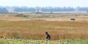 قوات الاحتلال تستهدف المزارعين شرق غزة