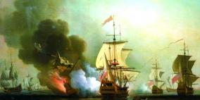العثور على سفينة أثرية غرقت عام 1708