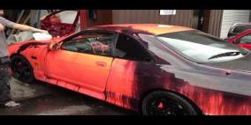 بالفيديو .. سائل "سحري" يحول لون السيارة إلى لون آخر بلمح البصر