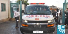 لحظة وصول جثة الشاب ماهر برية الى مستشفى ثابت ثابت بطولكرم