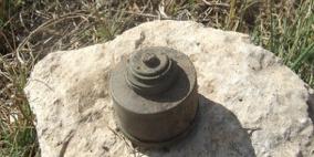 الشرطة تتلف جسم مشبوه كان يلهو به أحد الأطفال في الخليل