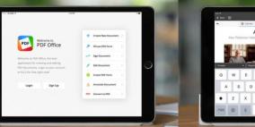تطبيق مجاني لتعديل وإنشاء مستندات PDF على آيباد