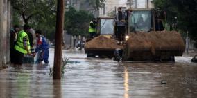 كميات الامطار في غزة.. مناطق صفرية واخرى نسب عالية