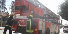 اخماد حريق في منزل ببلدة بيتونيا