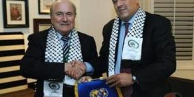 وصول وفد الصحفيين العرب والأجانب لفلسطين لتغطية زيارة بلاتر