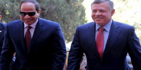 السيسي وعبد الله يؤكدان ضرورة استثمار تحرك ترامب