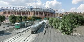 بلدية الاحتلال بصدد المصادقة على مخطط القطار الخفيف لربط المستوطنات بالقدس