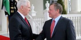 العاهل الاردني يبحث في واشنطن موضوع نقل السفارة