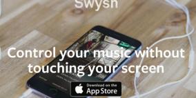 "Swysh" للتحكم بالموسيقى على آيفون دون لمس الشاشة