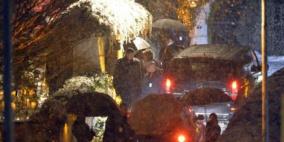 زواج أميري رومانسي تحت الثلوج في بلدة صغيرة بسويسرا