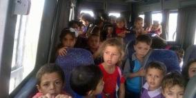 الشرطة تضبط حافلة نقل طلاب تقل ضعف حمولتها جنوب الضفة