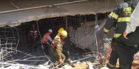 "محدث" ارتفاع حصيلة انهيار المبنى في تل ابيب الى 4 قتلى