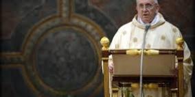 البابا من تل ابيب : يؤكد على حق الفلسطينيين في دولة مستقلة