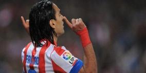 فالكاو يحرز خماسية في مرمى لاكورونيا بالدوري الإسباني