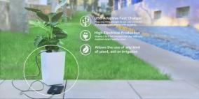 اشحن هاتفك من النباتات !