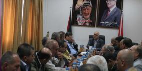 قلقيلية :  مناقشة التحضيرات المواكبة لتوجه الرئيس إلى الأمم المتحدة