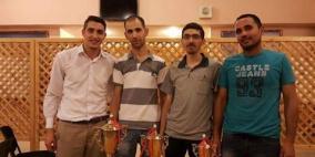 أكاديمة الخليل للشطرنج تنفذ بطولتا اللعب الخاطف والألغاز