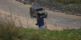 مواجهات قرب سجن عوفر غرب رام الله