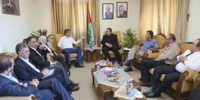 صيدم يبحث آليات التعاون مع الارتباط العسكري ويطلع على واقع التعليم في القدس