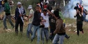 إصابة فتى بجروح والعشرات بالاختناق في مسيرة بلعين