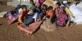 فيديو: الاحتلال يصادر بيوت تجمع المعازي البدوي