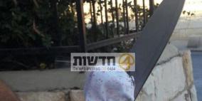 الاحتلال يعتقل فتاة بزعم طعنها جندي شمال رام الله