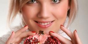 الرمان لجمال ونضارة البشرة